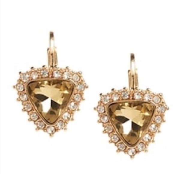 Banana Republic Heart Topaz Earrings - Picture 11 of 16